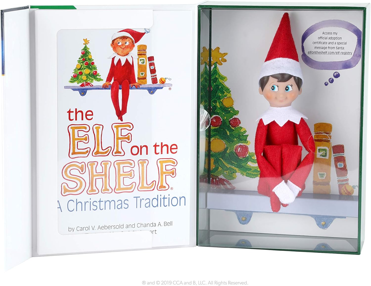 The Elf on the Shelf Boy Light, Red and White: Toys & Games