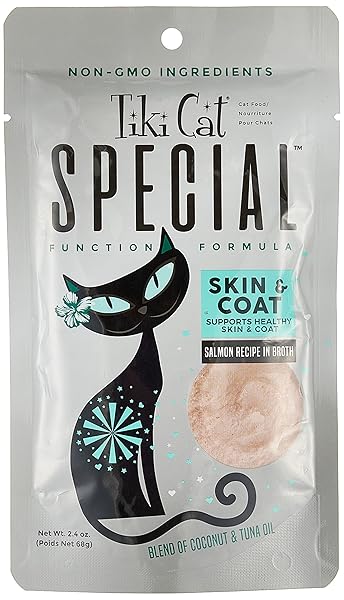 TIKI CAT SPECIAL SKIN & COAT SALMON RECIPE...
