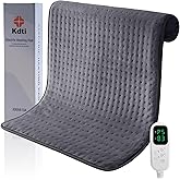Extra Large Heating Pad for Back Pain Relief, 32"x24" King Size Electric Heating Pad for Period Cramps & Body Shoulder Legs Knee Feet, 6 Heat Settings, Auto-Off, Machine Washable, Gifts for Women Men
