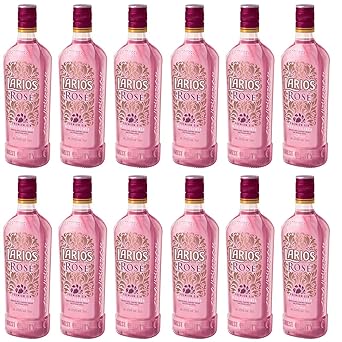 Larios Rosé Mediterránea Premium Gin 37,5% Vol. 12 x 0,7 Liter
