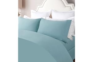 Briarwood Home 100% Cotton Flannel Sheet Set - 4 Piece Heavyweight Brushed Turkish Bedding - Super Soft, Warm, Cozy, Deep Pocket & Breathable All Season Sheets & Pillow Set (King, Baby Blue)