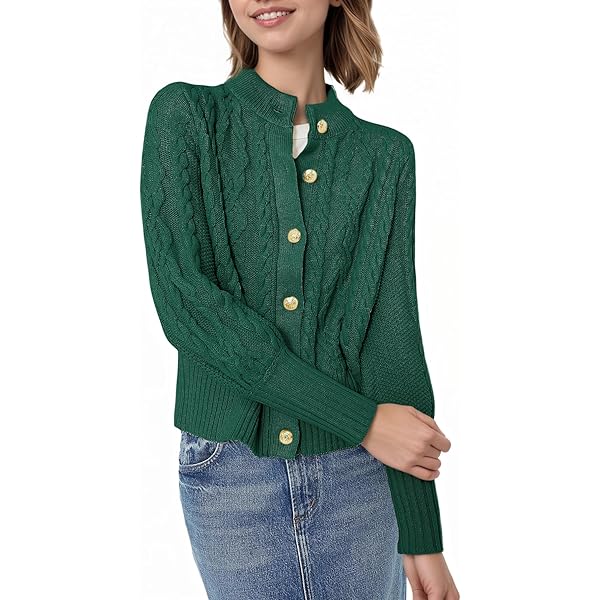 Red Elegant Feather Cuff Cardigan for Women: Stylish