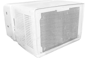 TAKTOPEAK Window AC Mesh Cover 20" W x 12.2" D x 13.4" H Specially for Midea U-Shaped Air Conditioner 8000BTU,10000BTU, 12000 BTU, Anti-Leaf, Dustproof & Easy Air Flow