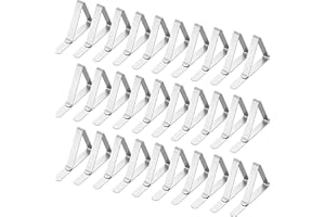HOOSUN Tablecloth Clips 30 Packs Table Cloth Holder Clips,Stainless Steel Outdoor Table Cloths Clips For Picnic Tables,Folding Tables,Clamps For Outdoor Tablecloths,Picnic Table Cover Clips For Party Wedding
