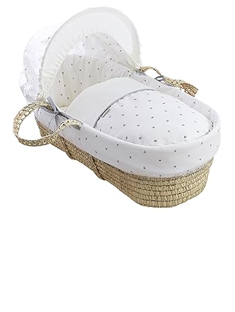 lullaby hearts moses basket
