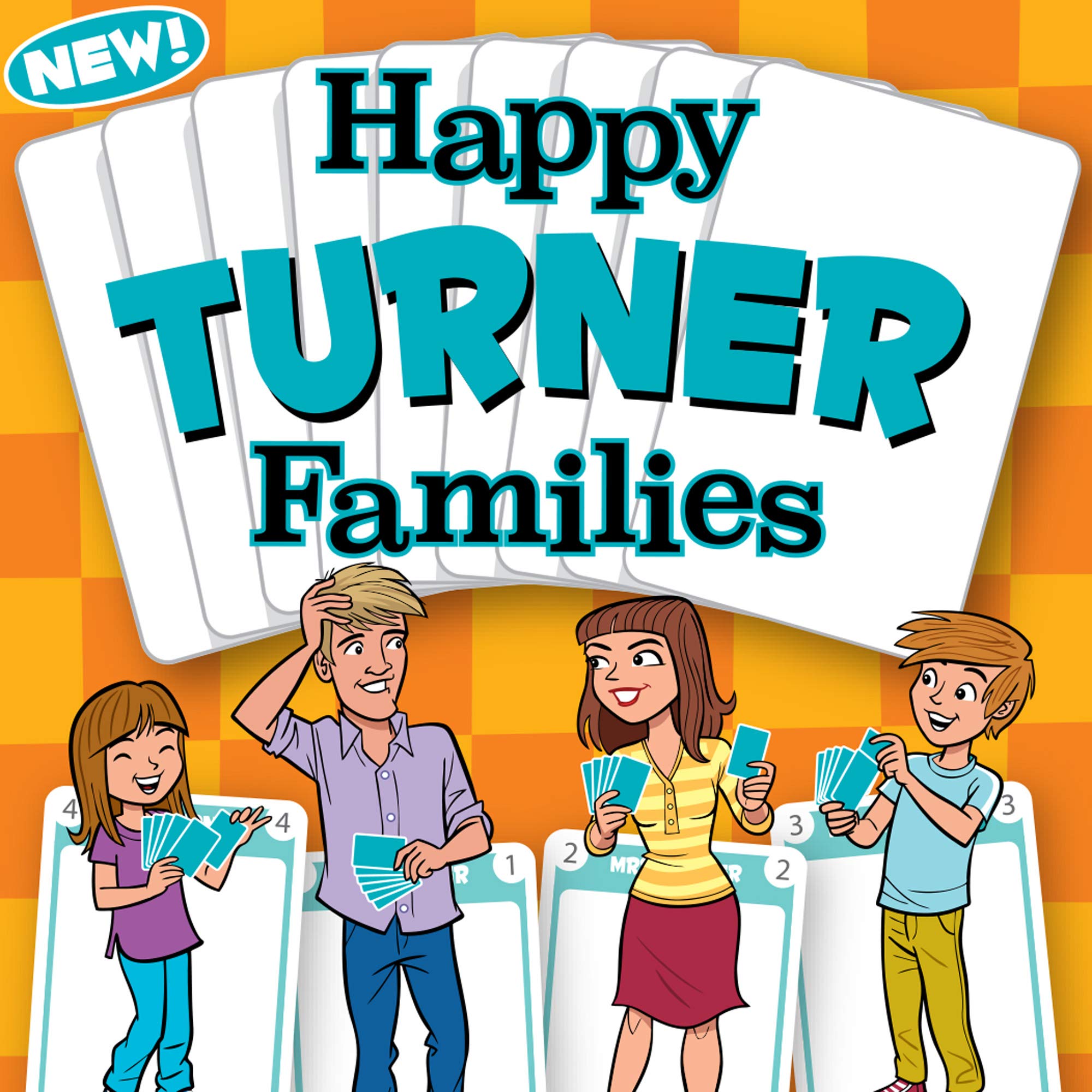Happy Turner Families !! A unique card game for families named Turner. Ideal for all family occasions!