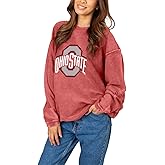 chicka-d Womens Corded Crew Pullover