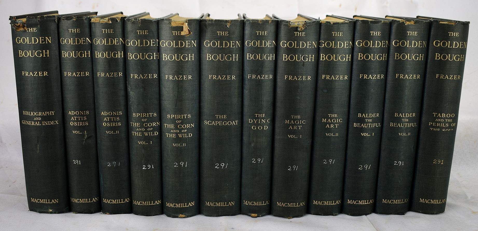 The Golden Bough A Study In Magic And Religion Third Edition 12 Volume Set Frazer Sir James George Amazon Com Books