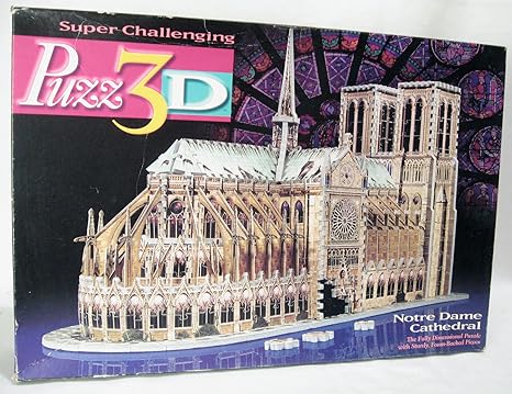 notre dame puzzle 3d