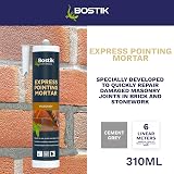 Bostik Express Pointing Mortar Grey 310ml Ready-to-Use Weather Resistant view 2