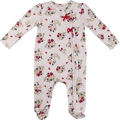Amazon Com Laura Ashley Baby Girls Sleep Play Clothing