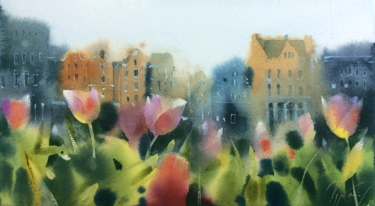 White Nights Watercolour Whole Pans Set in Plastic Box, Pack of 36, White, Cadmium Lemon, Cadmium Yellow Medium, Yellow Ochre - Image 5