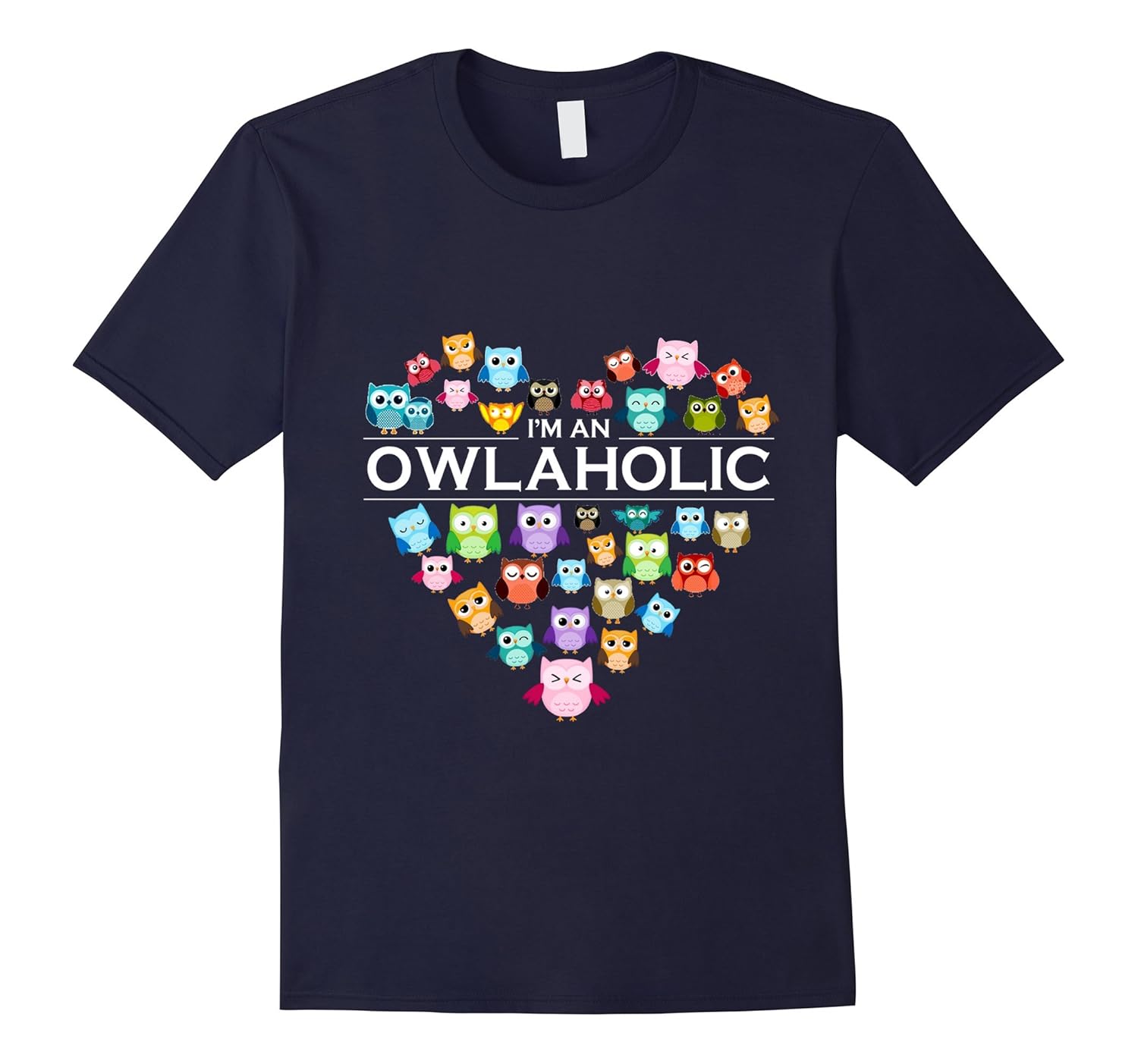 I'm an owlaholic awesome tshirt for christmas-ANZ