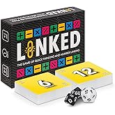 Elevate Prep Linked Math Game | The Game of Quick Thinking and Number Linking | Fun and Engaging Math Activity for Kids Ages 7+ | Practice Addition, Subtraction, Multiplication, and Division