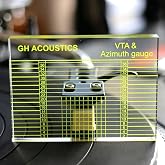 Phonograph VTA Azimuth Ruler- VTA Balance Measuring Azimuth Horizontal Adjustment Ruler Tool,Turntable Cartridge Tonearm Stylus Scale,2.6 X 1.9 X 0.3in