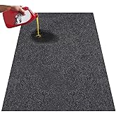 VEVOR Car Garage Mat, 7.4'x17', Shields Against Water, Snow, Rain, Mud, Oil, Durable Slip-Resistant Floor Cover with TPE Leak-Proof Backing, Simple to Maintain & Customizable Size