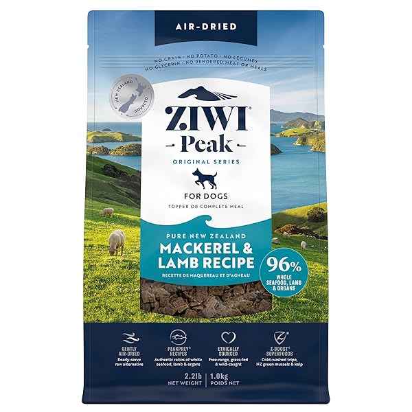 ZIWI PEAK AIR-DRIED DOG FOOD – MACKEREL &...