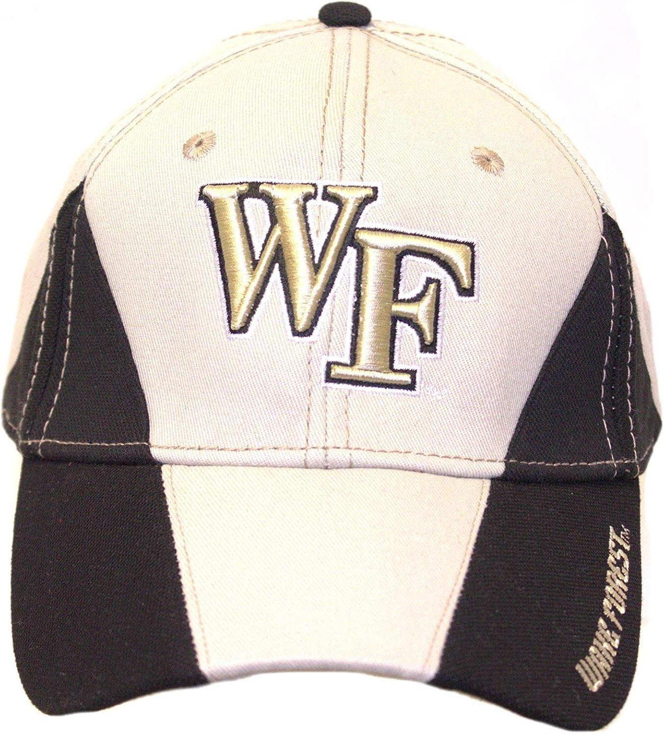 NCAA Licensed Wake Forest One Fit Baseball Hat Cap Lid Clothing