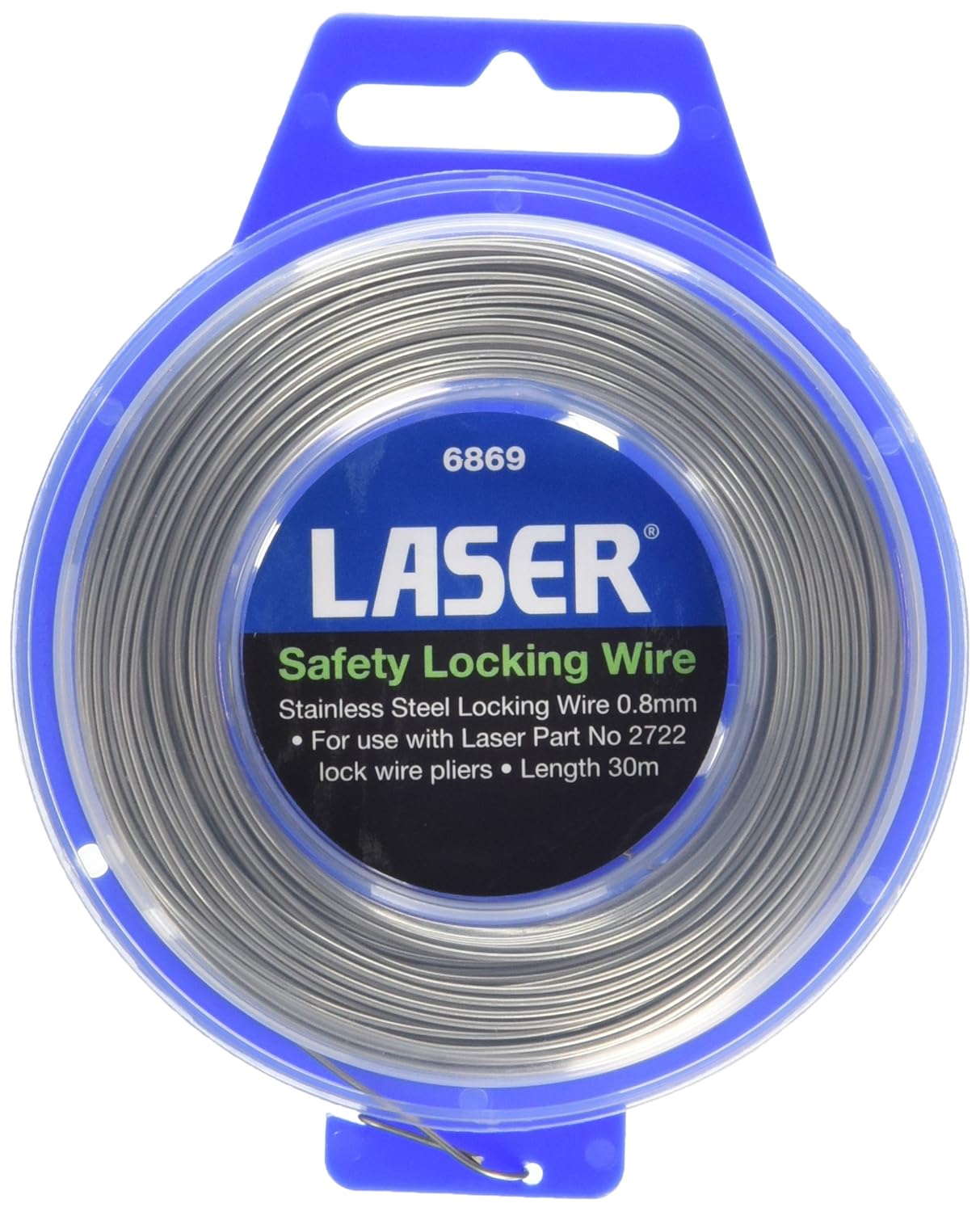 Laser 6869 Safety Locking Wire 0.8mm x 30m Amazon.co.uk Car & Motorbike