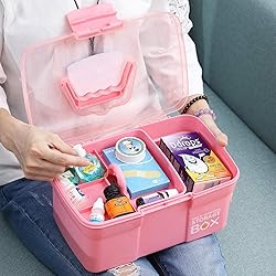 Kinsorcai 11'' Plastic Storage Box with Removable