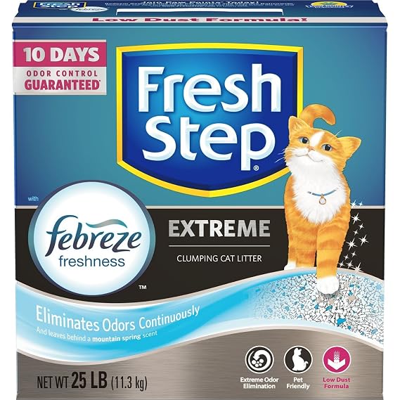 4. Fresh Step Extreme With Febreze - Best With Scent