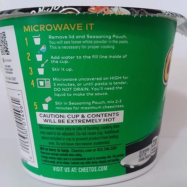 CHEETO MAC ‘N CHEESE CHEESY JALEPENO CUP, 2.29 OZ