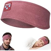 Perytong Sleep Headphones, Bluetooth 5.4 Headband Headphones for Sleeping, Wireless Sleeping Headphones for Side Sleepers, Soft, Washable, Sweat-Proof Sport Headband Earphones for Yoga Running
