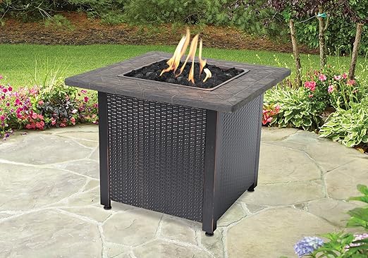 Amazon Com Endless Summer Gad1401m Lp Gas Table Outdoor Fire Pit
