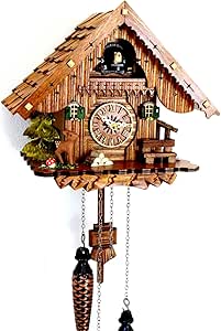 CLOCKVILLA HETTICH UHREN Cuco Reloj en la Selva Negra casa de la Selva