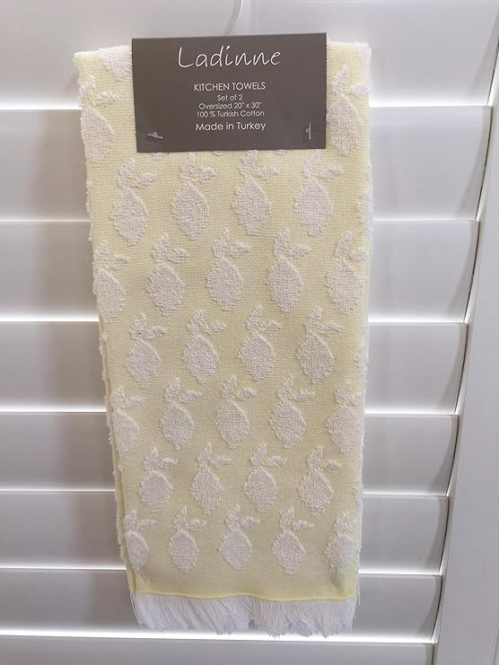 Ladinne Turkey Kitchen Towels Set of 2 Oversized 20x30