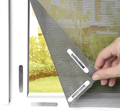 EASYmaxx Fly Screen for Windows with Pollen Protection & Magnetic Mount
