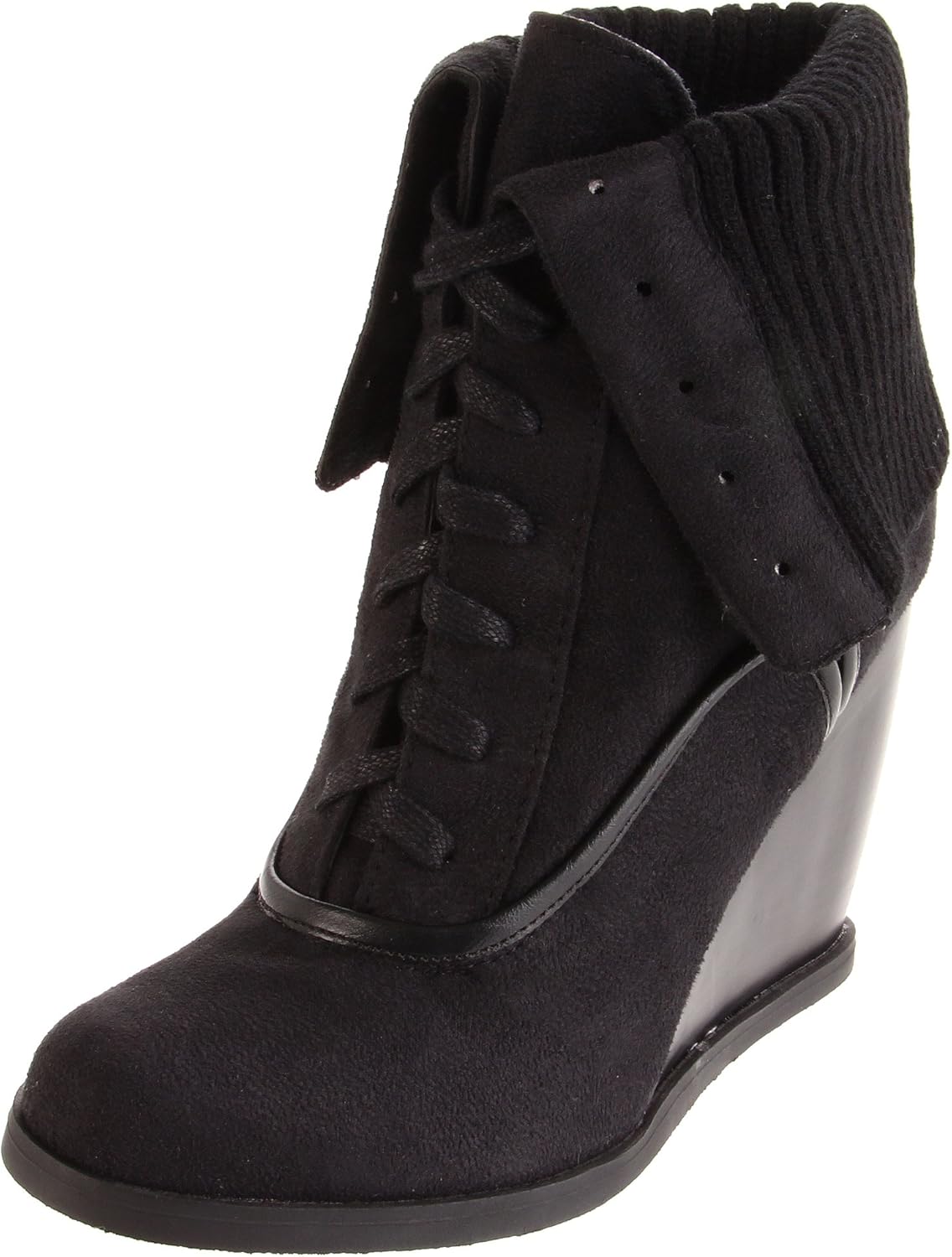 Dollhouse Women's Summer Boot, Black, 6.5 M US MidCalf