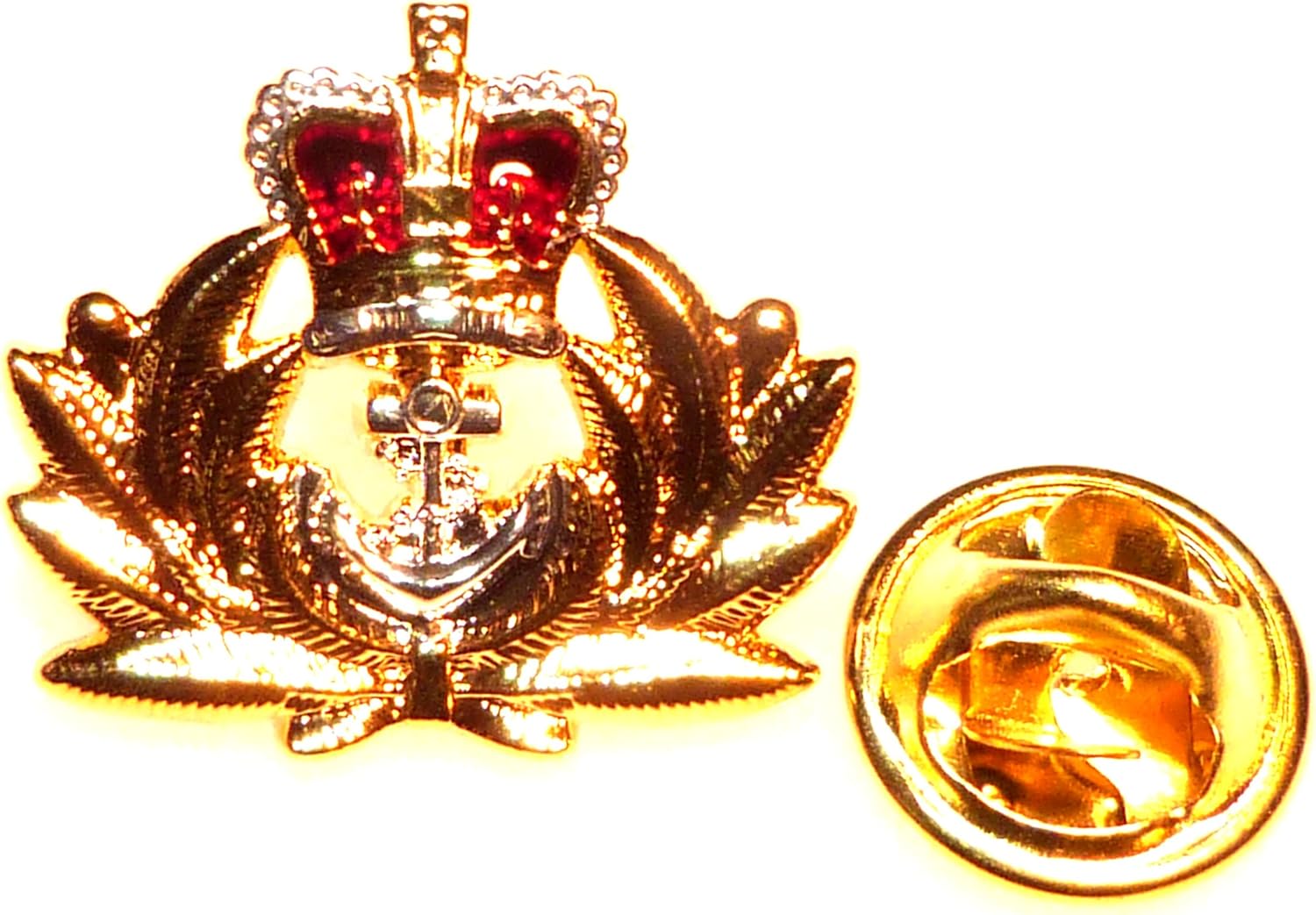 Royal Naval/Navy Officer Lapel Pin Badge (Metal/Enamel) Amazon.co.uk Clothing