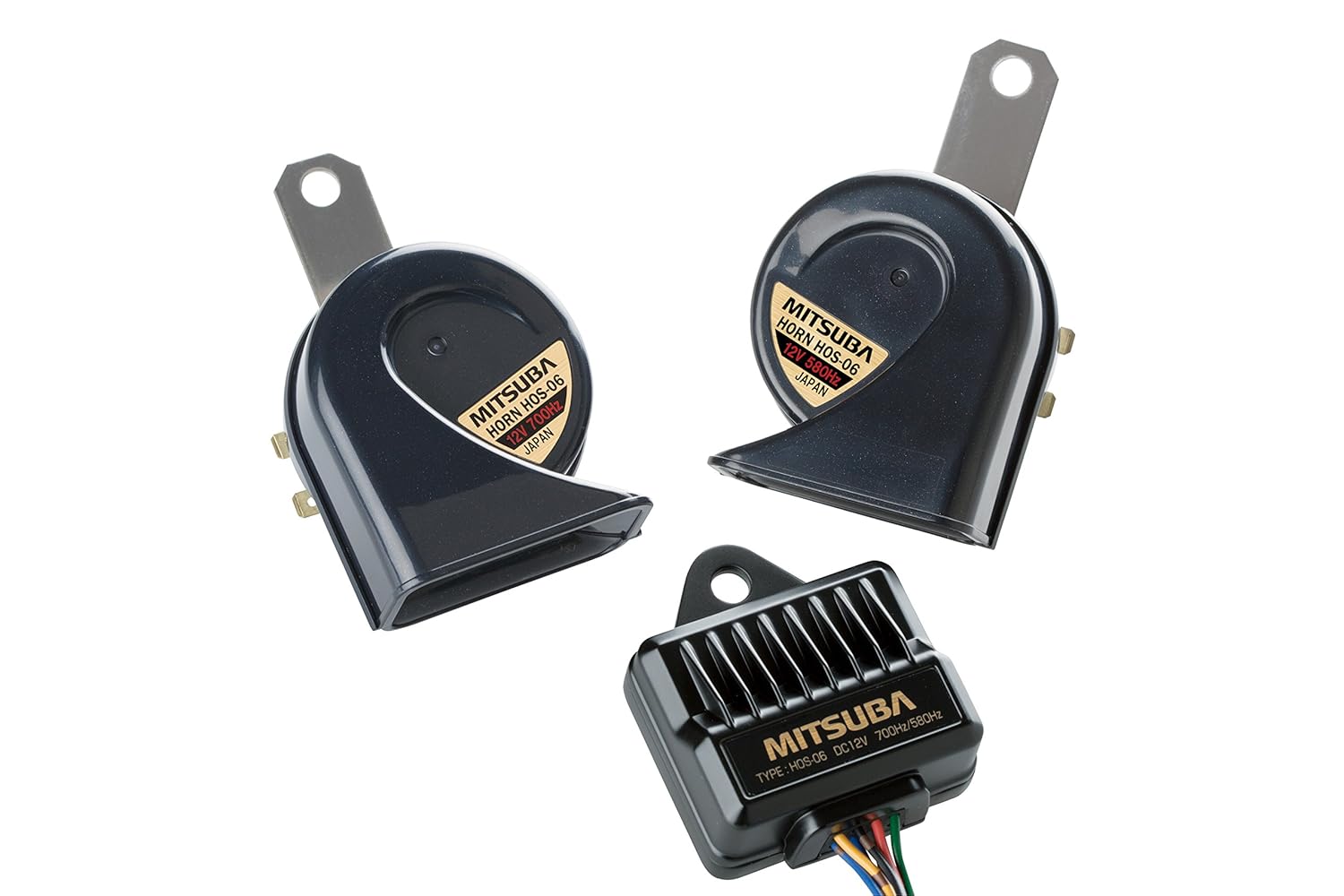 車のパーツ Mitsuba horn HOS 06 MITSUBA [Mitsuba San Kowa] ultrasonic 700HZ [horn] HOS-06B | eBay