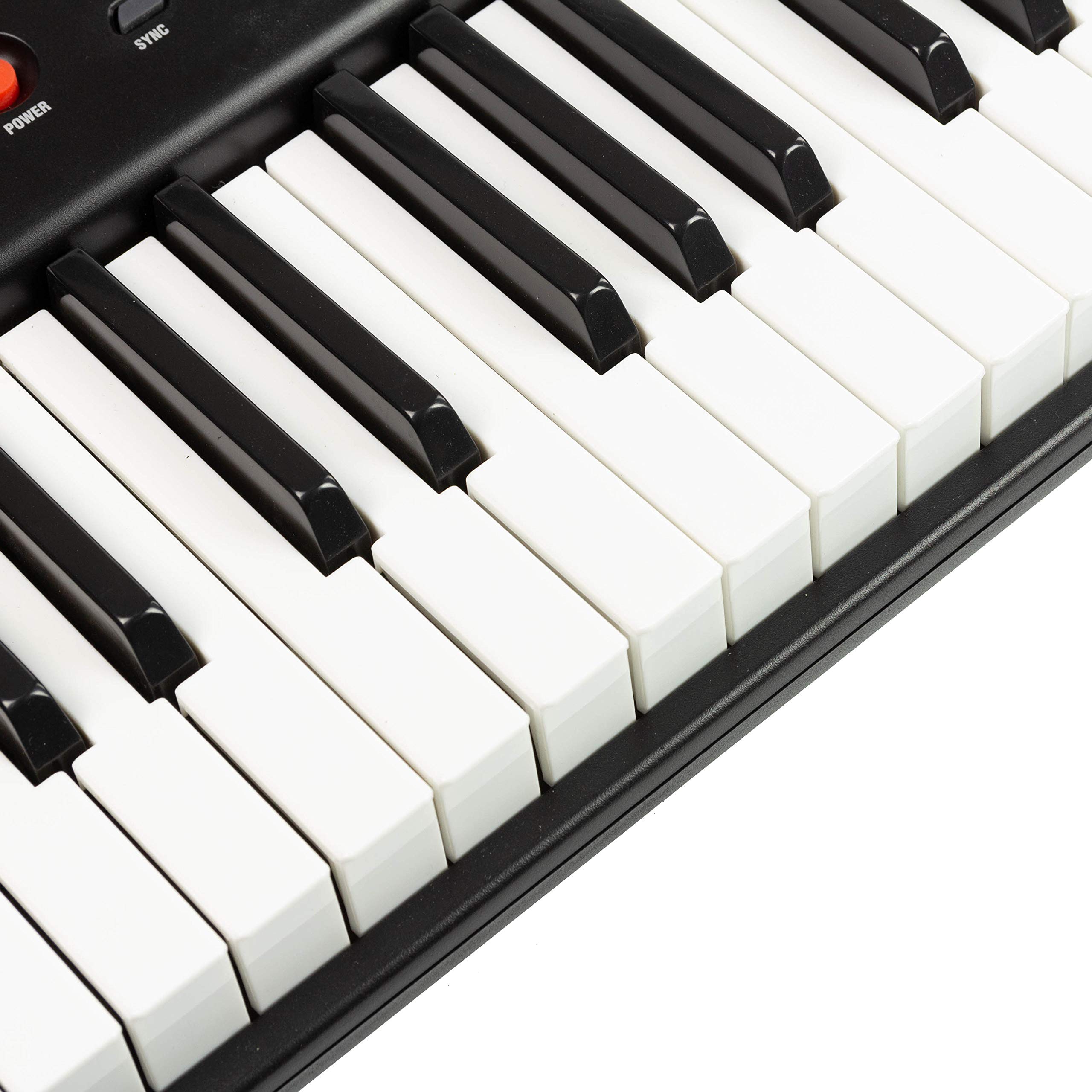 RockJam 61 Key Compact LED Keyboard Piano