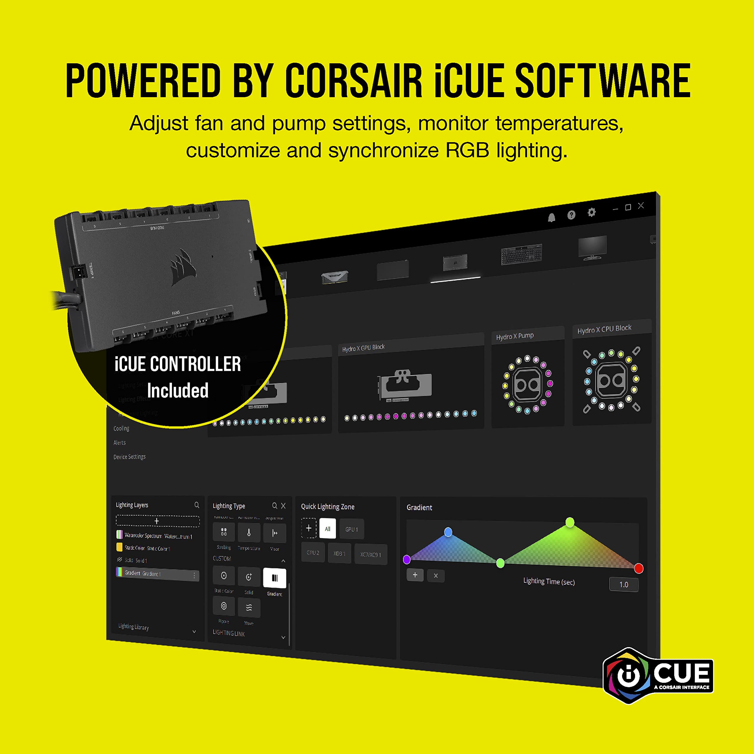 Mua Corsair Hydro X Series iCUE XH305i RGB PRO Custom Cooling Kit ...