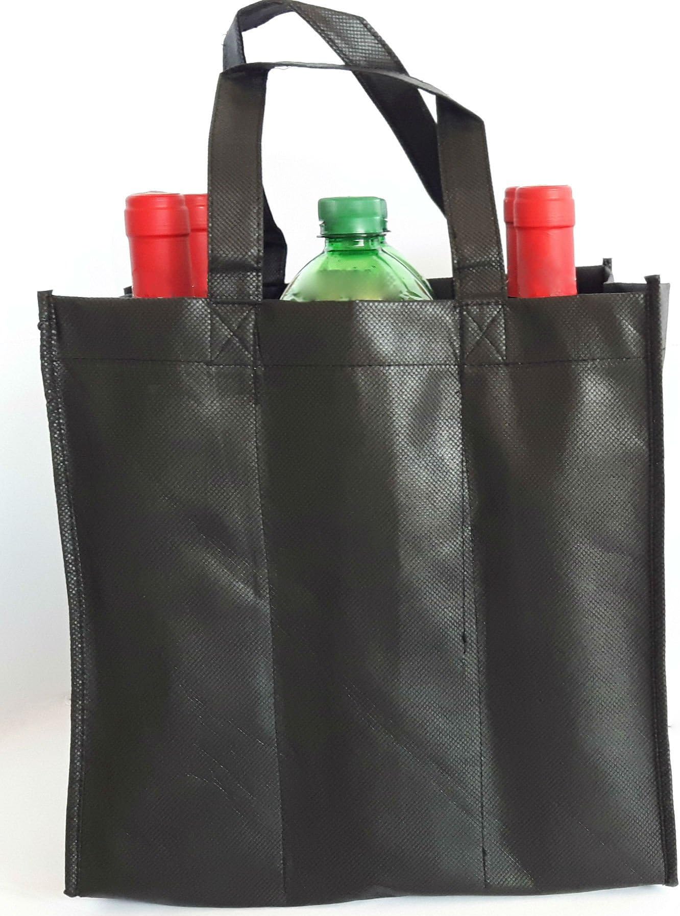 Outlet4Life large bottle bag carrier for 6 bottles, 29 x 29 x 18 cm