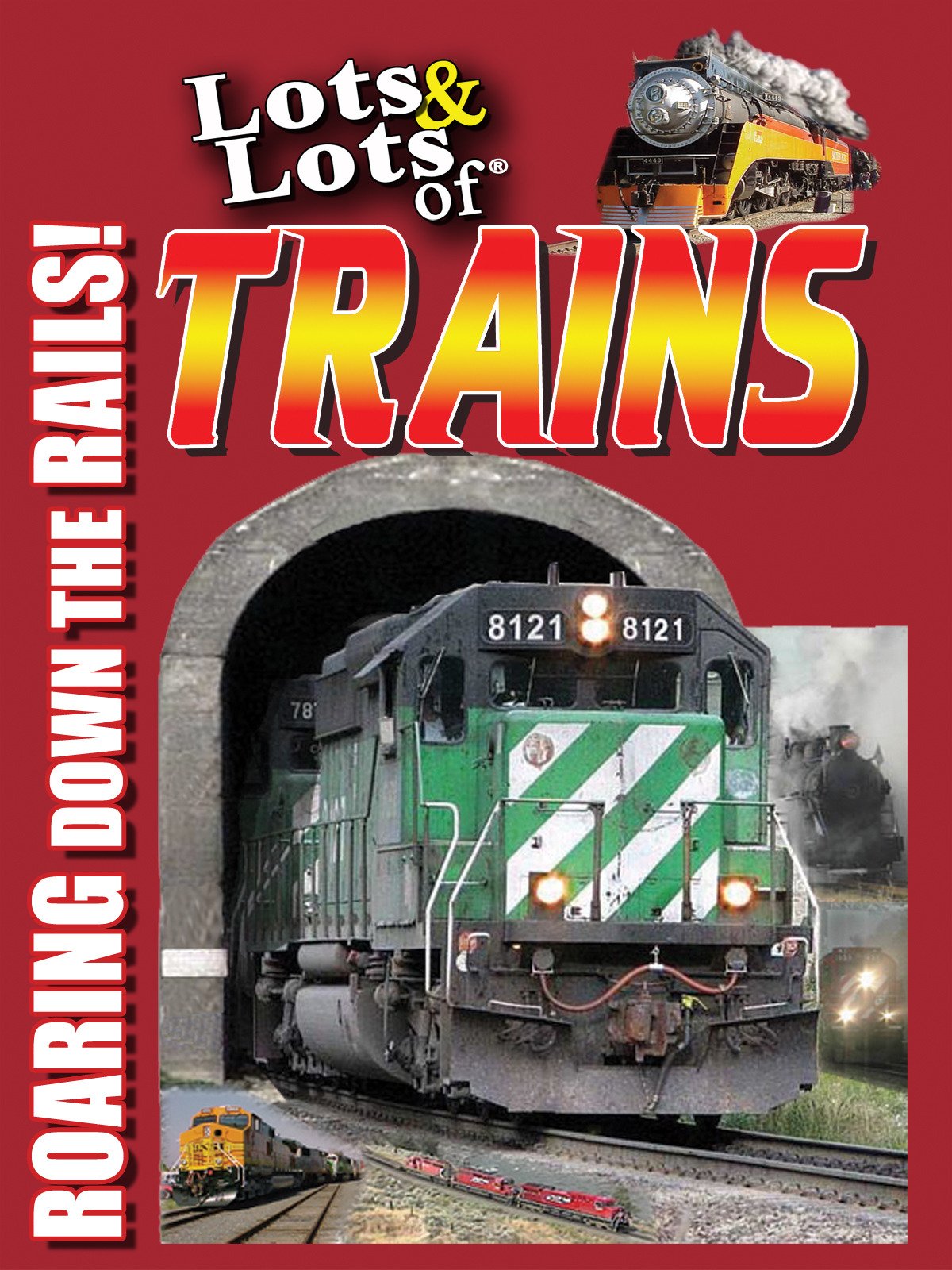 Tom Edinger Amazon.com: Lots & Lots of Trains - Roaring Down the Rails! : James ...