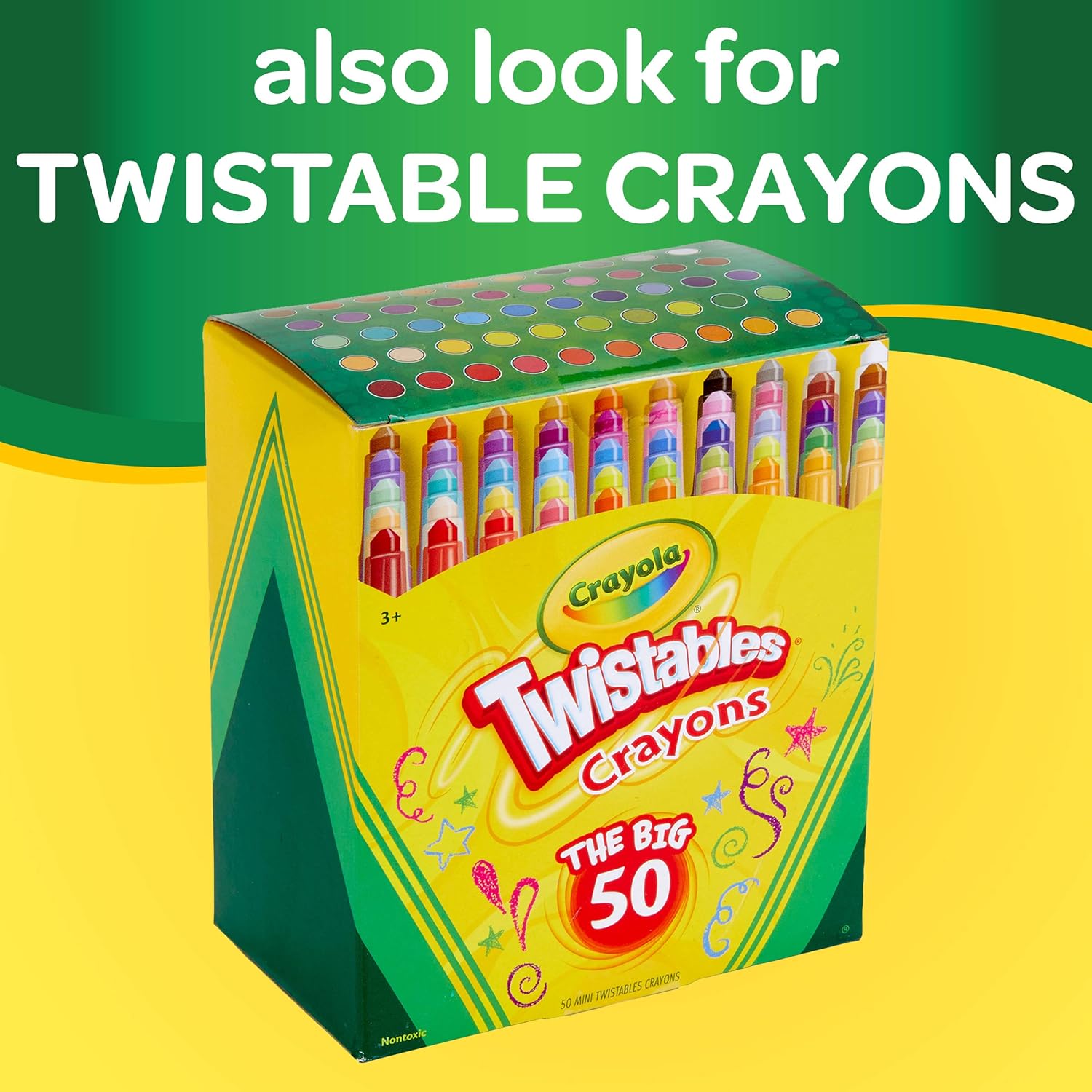 Crayola Twistables Colored Pencils, 30 Count, Assorted Colors, Gift: Toys & Games