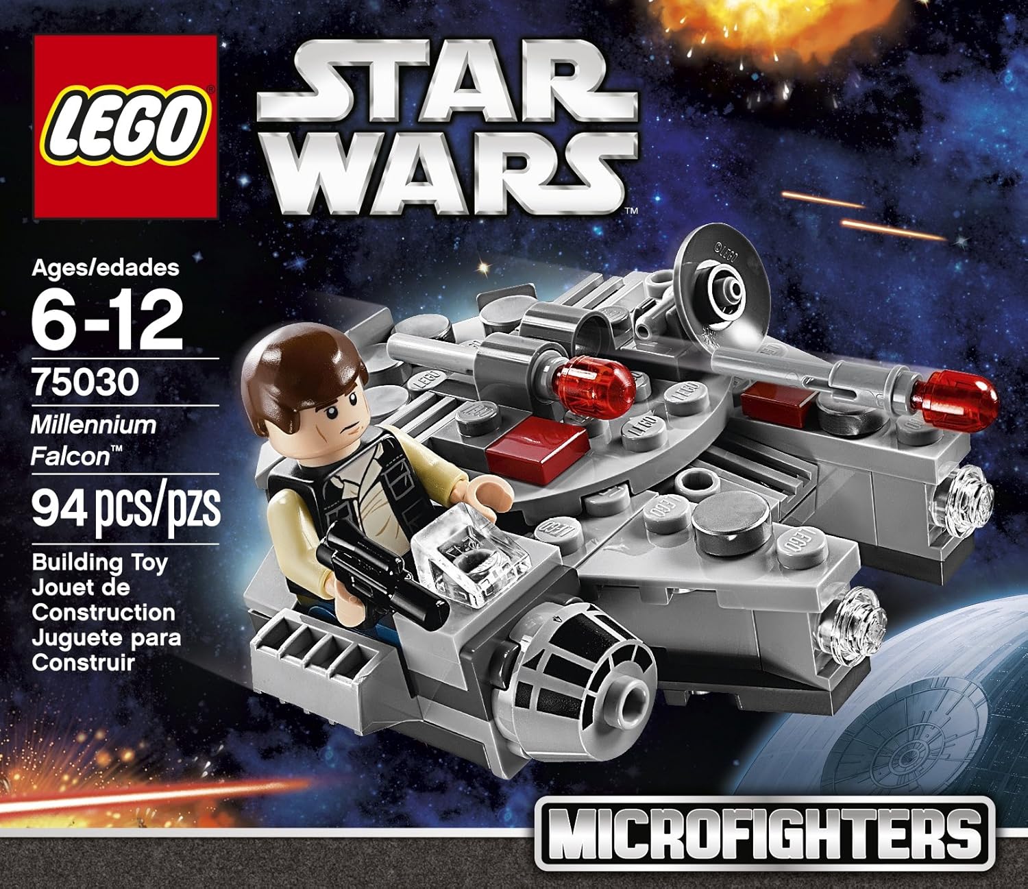 star wars millennium falcon microfighter