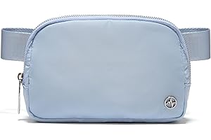 Pander 1L Fanny Pack Everywhere Belt Bag, Bum Bag Crossbody Bags for Women with Adjustable Strap (Windmill Blue)