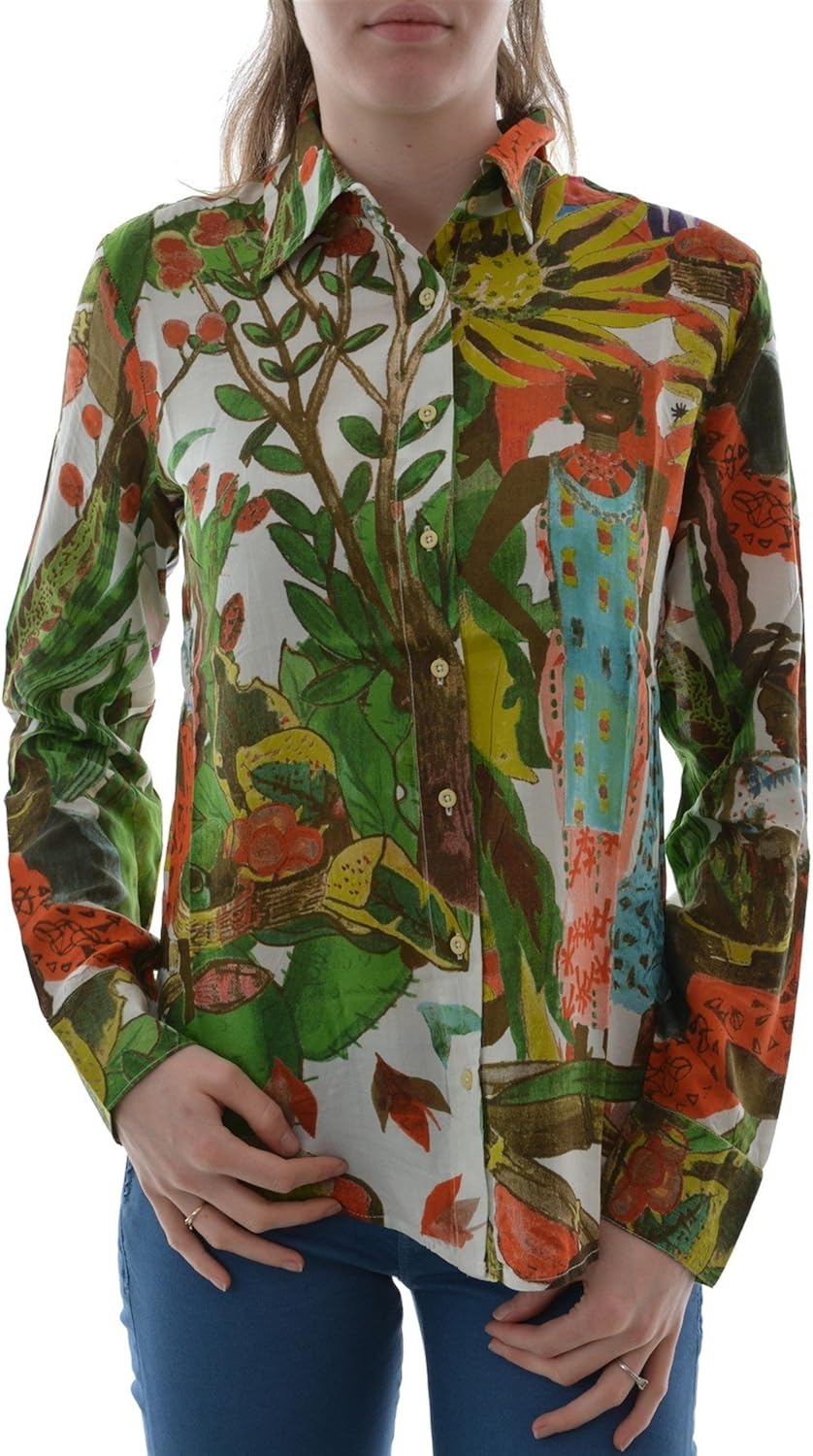 camo denim shirt womens