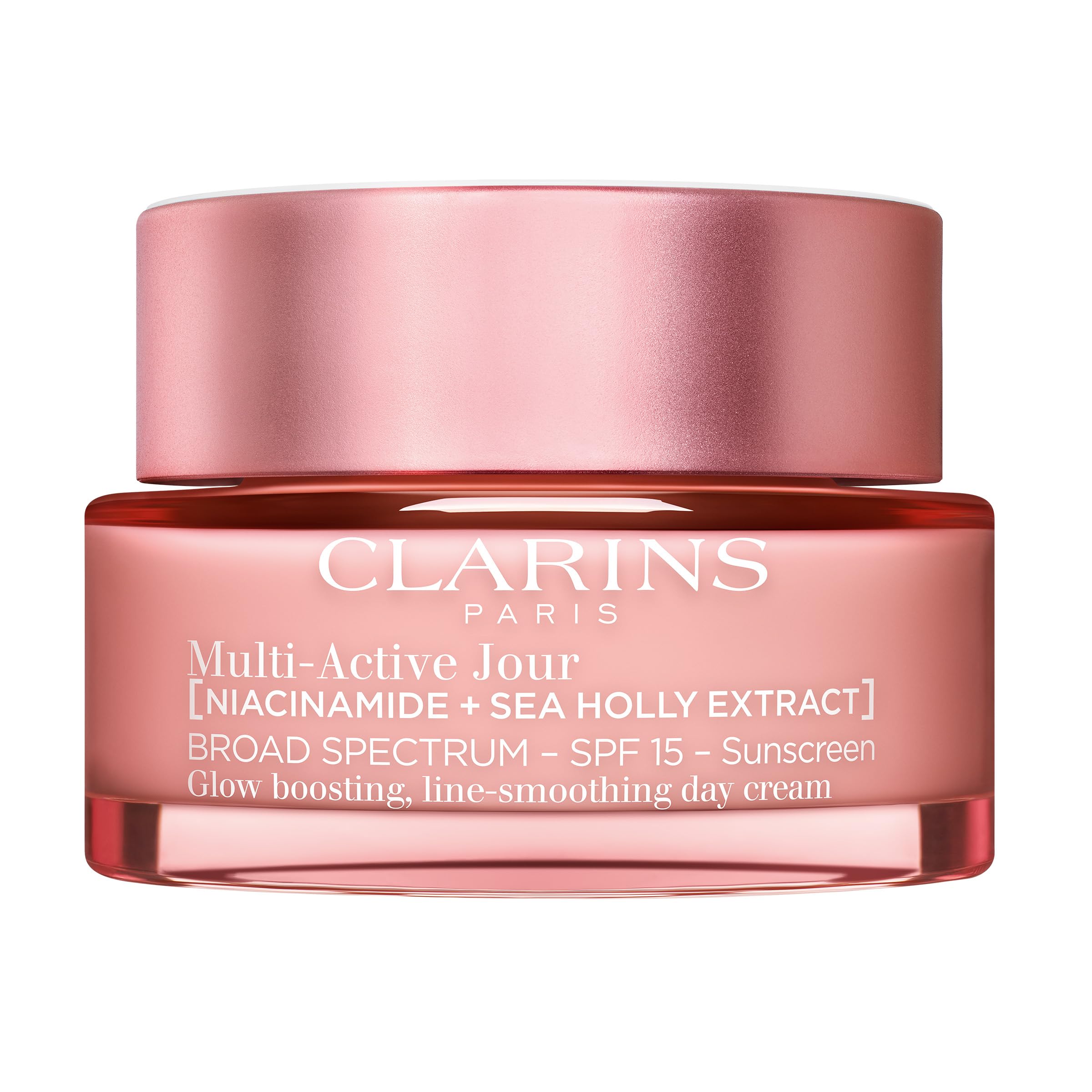 Photo 1 of Clarins NEW Multi-Active Day Cream SPF 15 with Niacinamide | Smooth Fine Lines | Visibly Tighten Pores | Even Tone and Texture | Boost Glow | Strengthen Moisture Barrier | All Skin Types | 1.7 Ounces
