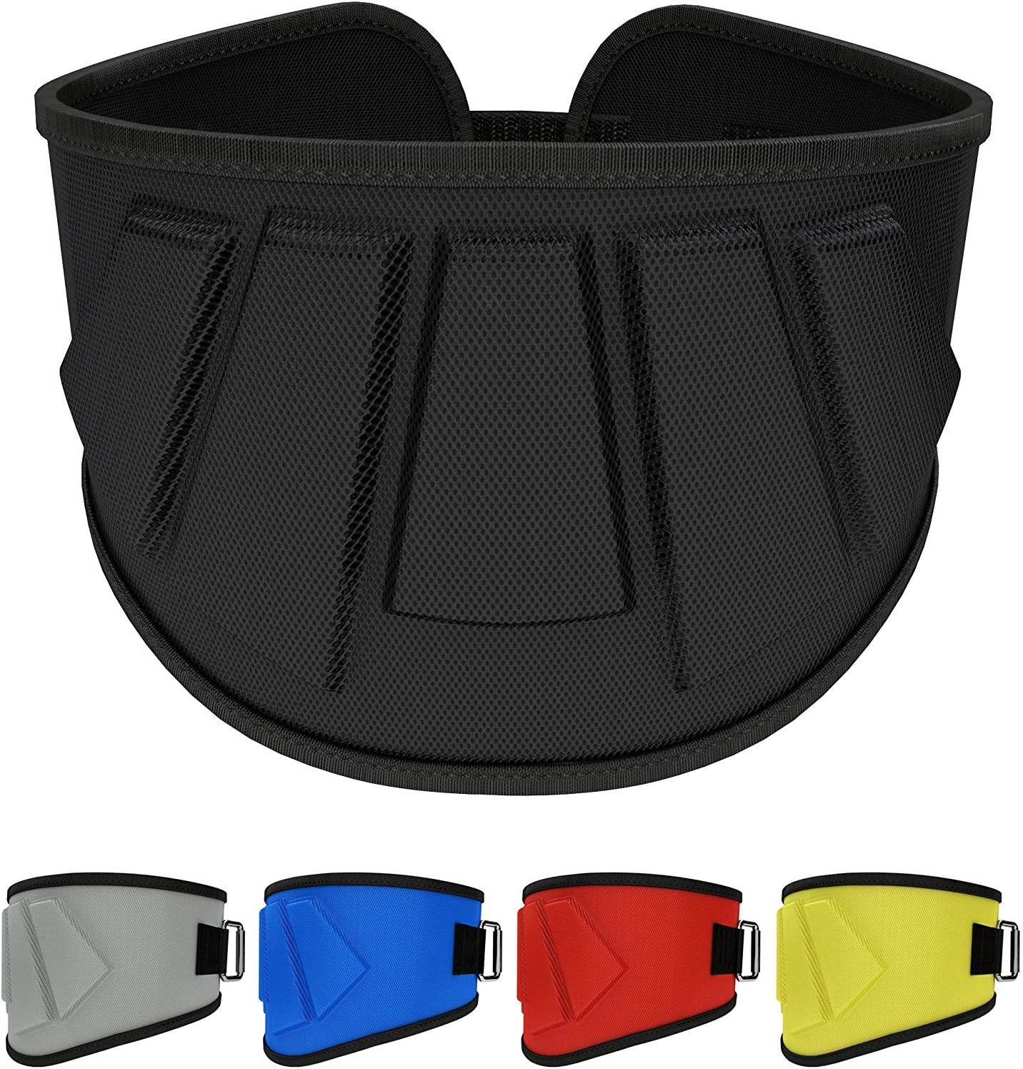 Rip Toned Weight Lifting Belt - 6 Inch Workout Belts for Weightlifting, Powerlifting, Bodybuilding, Strength Training - Back Support for Men & Women - For Squats, Clean, Lunges, Deadlift, Bench Press