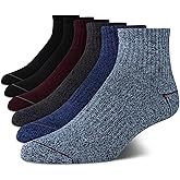 Nautica Men's Quarter Cushioned Athletic Ankle Socks (6-Pack)
