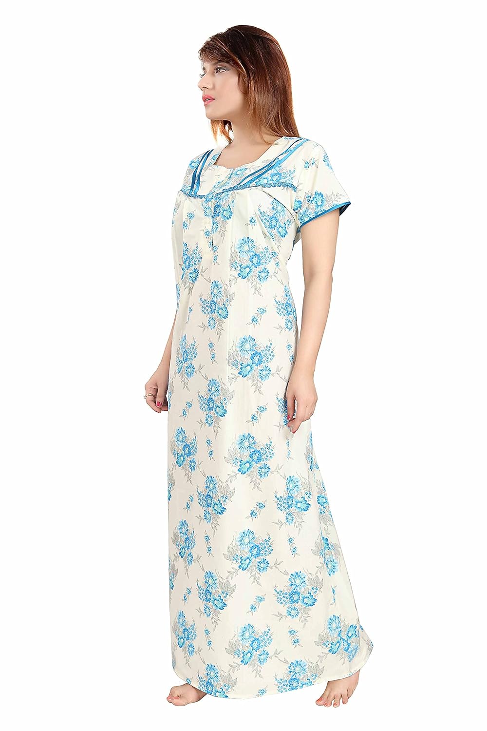 soulemo womens premum nighty. front open 529