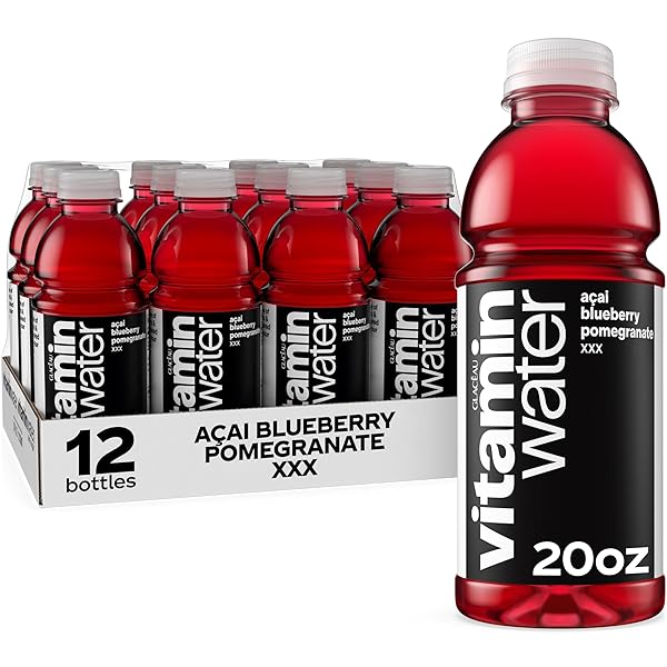 VITAMINWATER XXX AÇAI BLUEBERRY POMEGRANATE NUTRIENT ENHANCED FLAVORED...