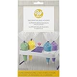 Wilton Decorating Bag Stand - Organize Icing Bags for Easy Reach and Quick Treat Decorating, Holds Flower Nails to Dry Butter