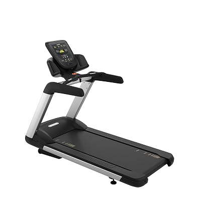 Precor TRM 731I H.I.T Treadmill, Silver Frame with Dark Gray Cover