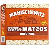 Manischewitz Passover Matzos Crackers, 1 LB | Fresh and Crispy Matzah